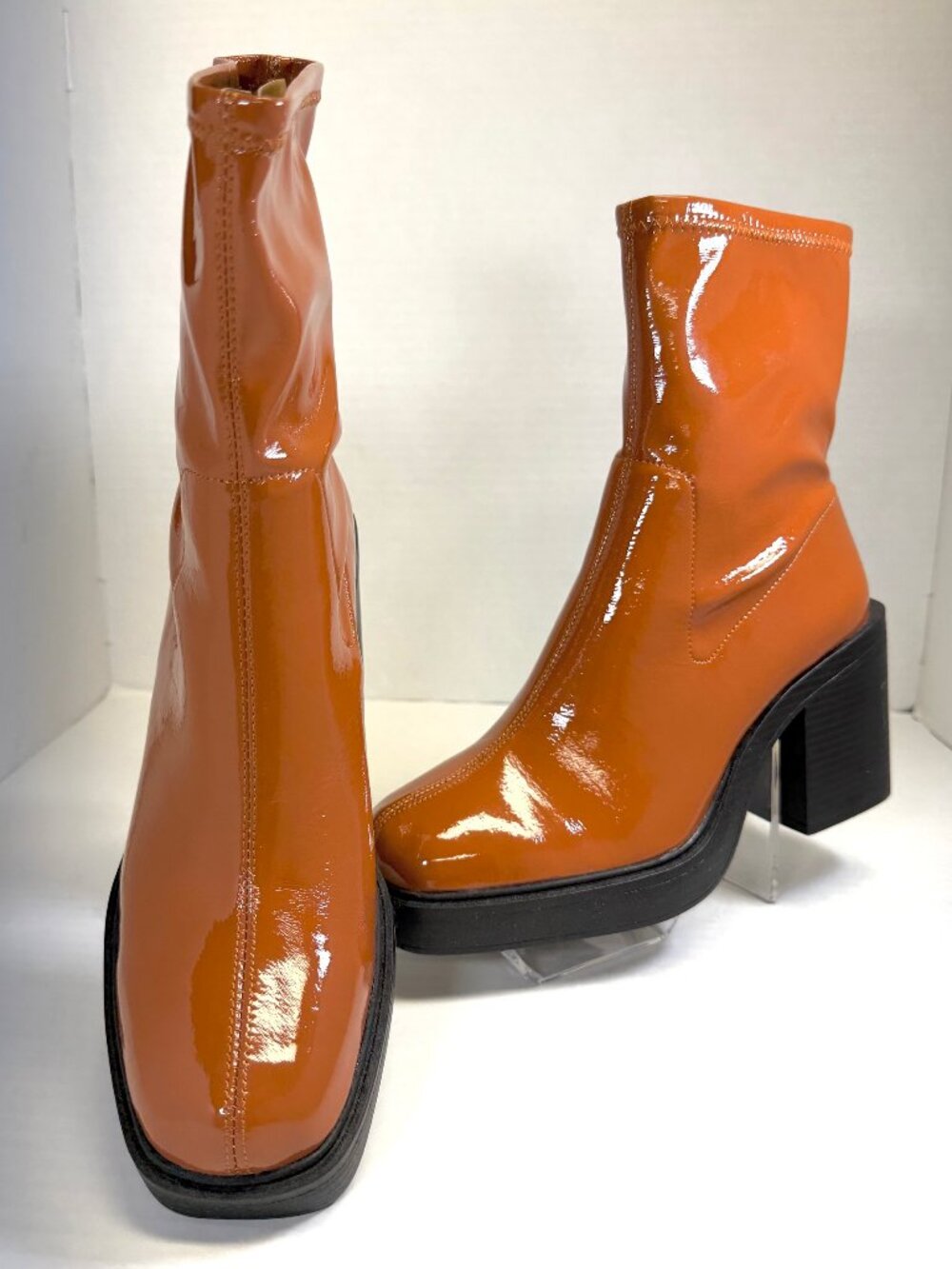 Kenneth Cole Amber Rust Boots